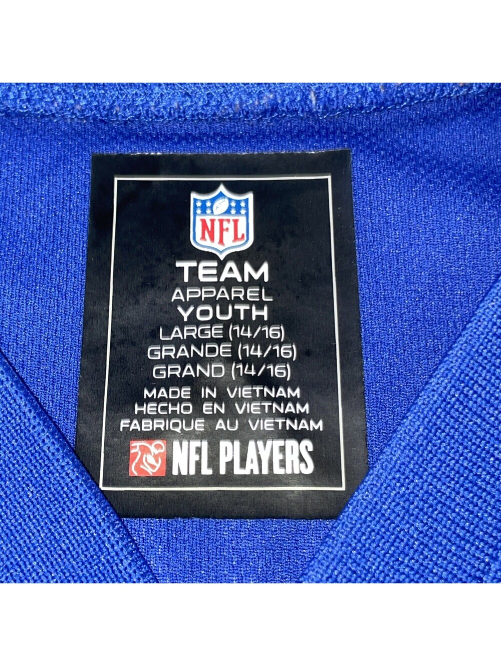 NFL Team Apparel New York Giants Odell Beckham Jr #13 Youth Jersey Large 14/16 - Picture 5 of 12